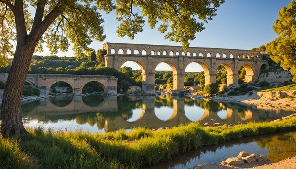Découvrir le pont du gard et ses environs depuis un camping idéalement situé